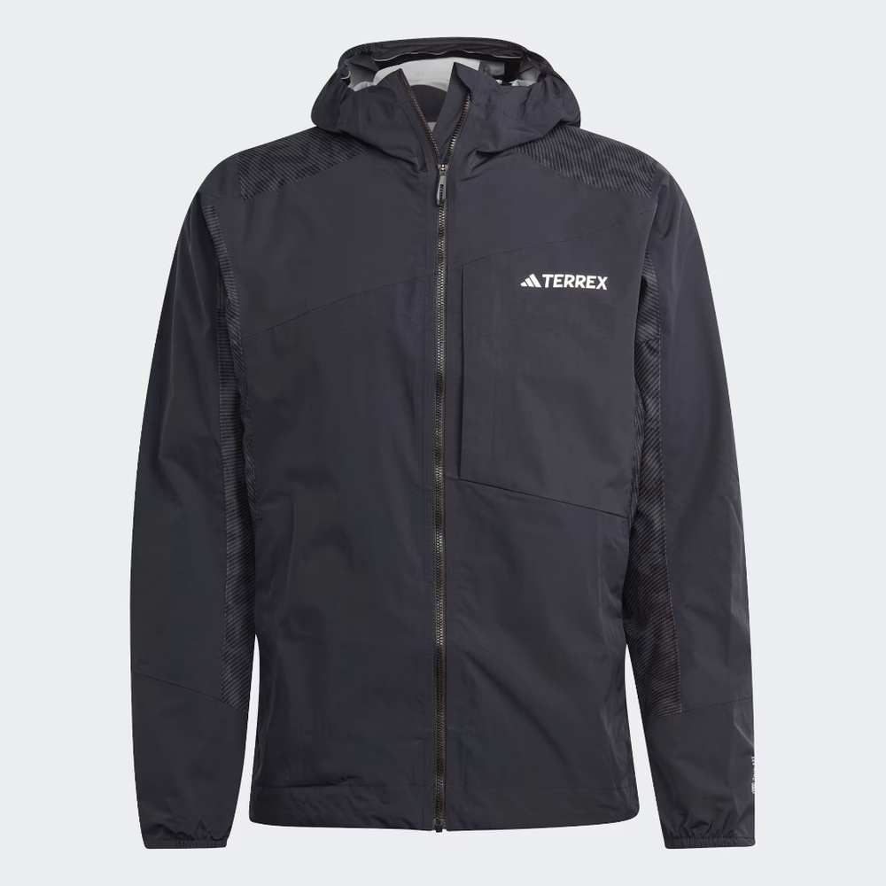 adidas TERREX Xperior Hybrid Rain Jacket HN2912 (Black)
